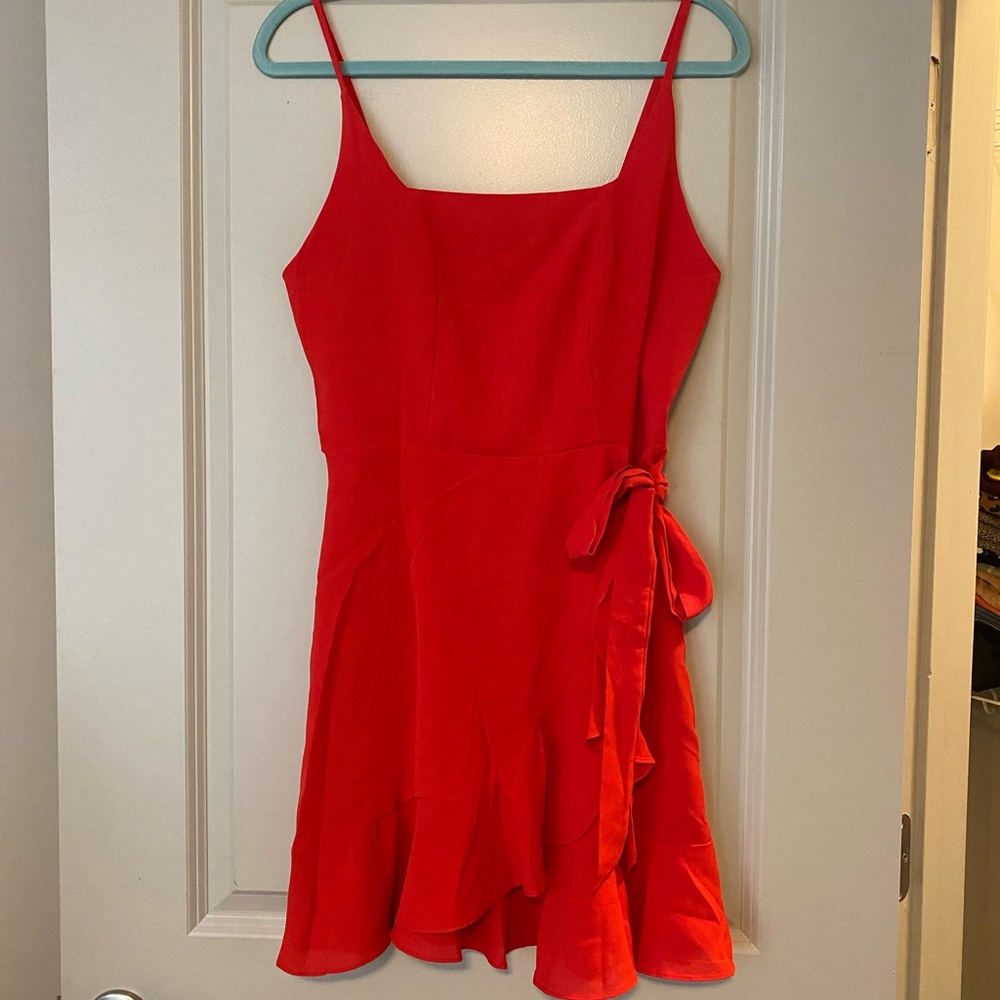 Red dress Size Medium NWOT
